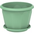 Fower Pot Hex With Tray